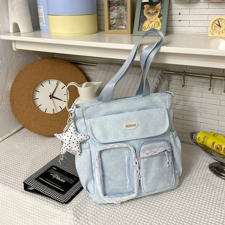 Stylish Multi-Pocket Patterned Backpack Kalsten