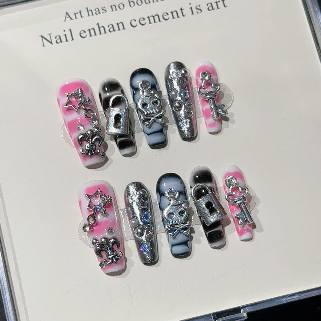 Artistic Press-On Nail Tips
