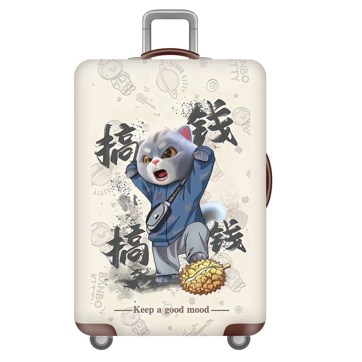 Unisex hard-shell suitcase with cool demotivating Spiderman design Kalsten