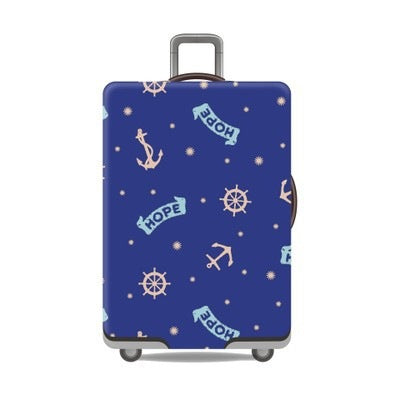 Tropical Leaf Print Hard Shell Luggage Kalsten