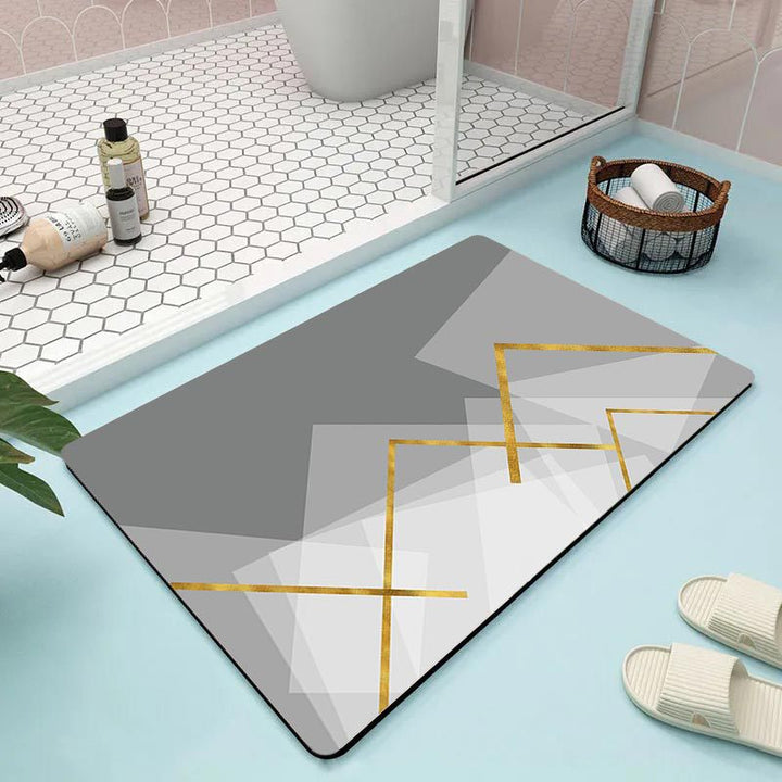Abstract Geometric Bath Mat