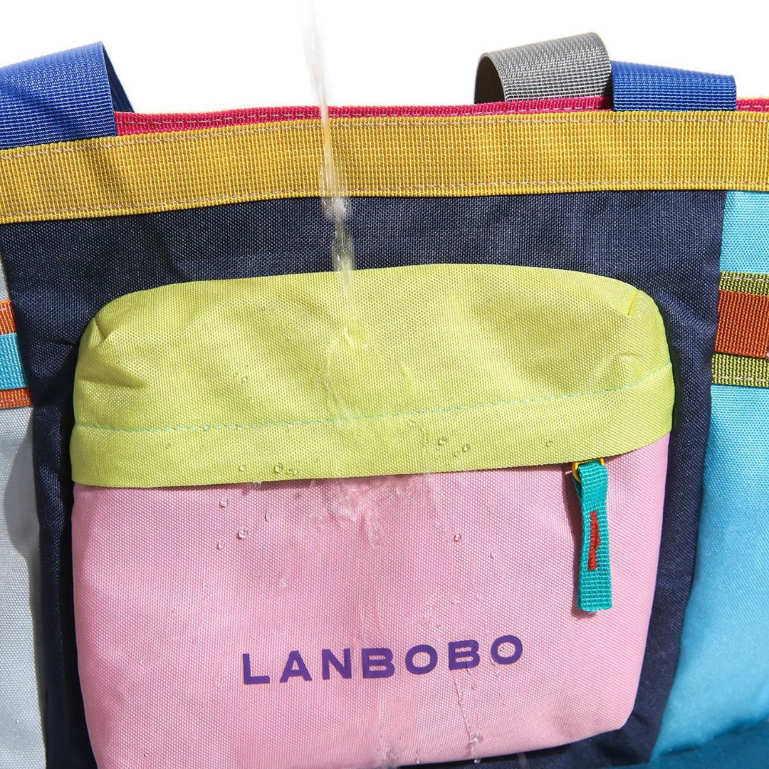 Multicolored Utility Tote