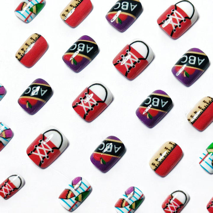 Creative Educational Theme Nail Art Kalsten