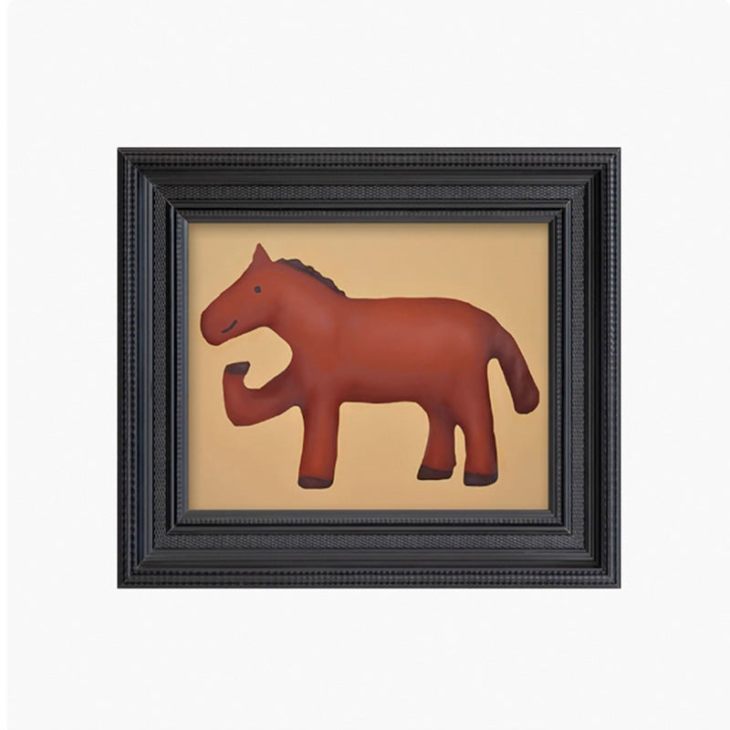 Prints with Playful Horse Design