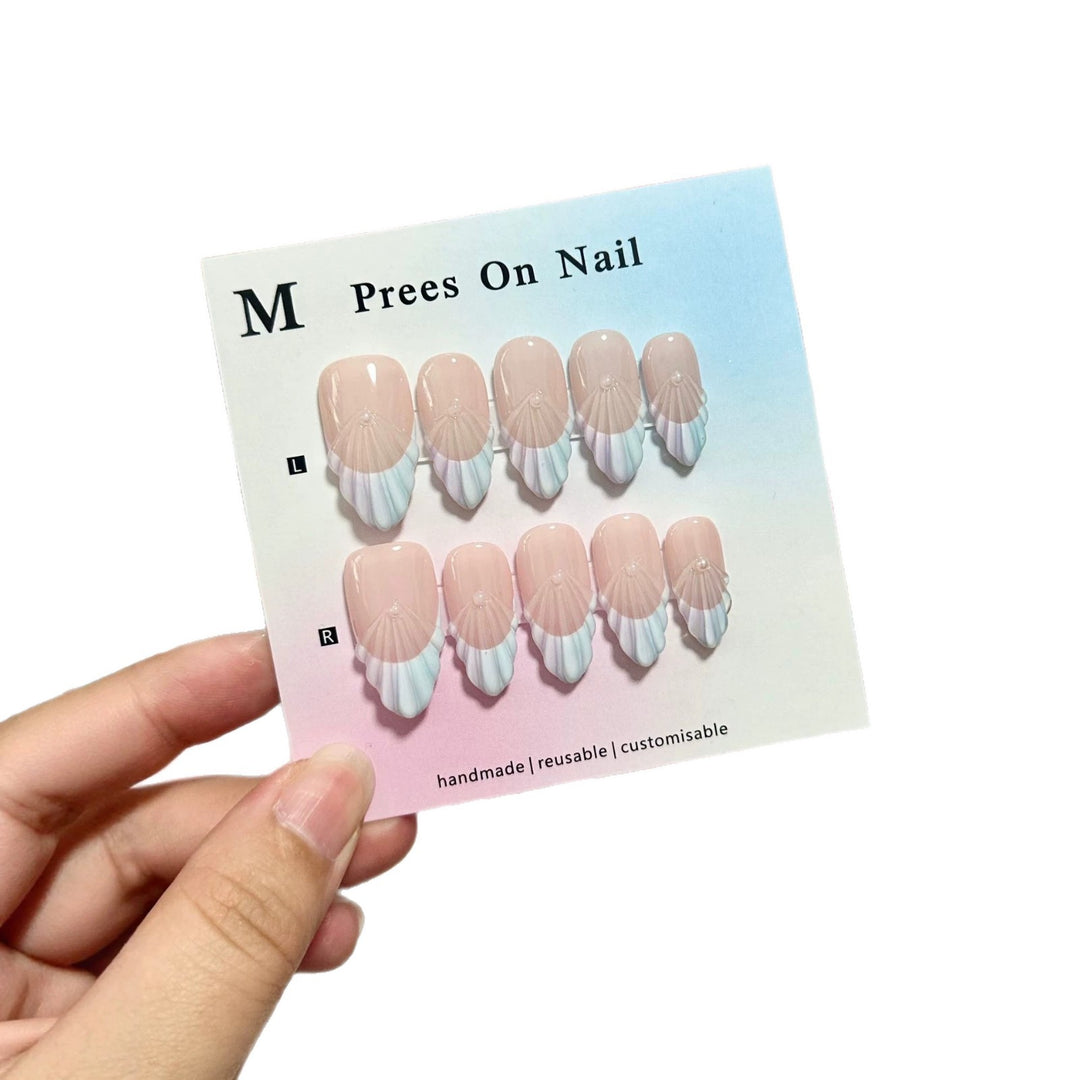 Custom Handcrafted Ombre Press-On Nail Set