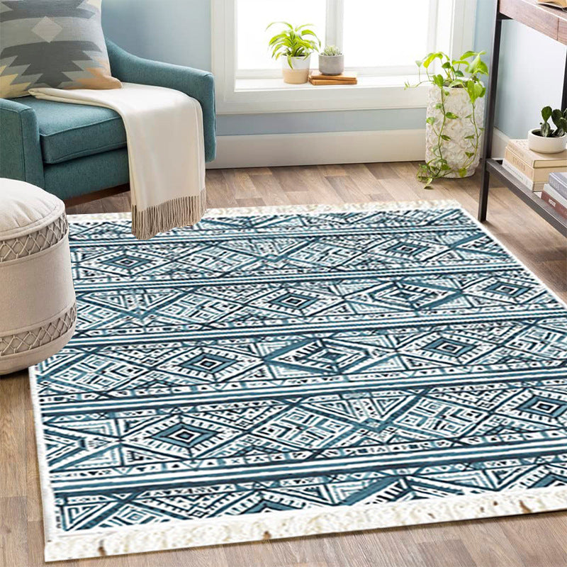 Decorative Geometric Pattern Area Rug Kalsten