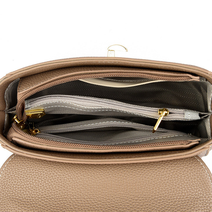 Elegant Structured Top-Handle Handbag Kalsten