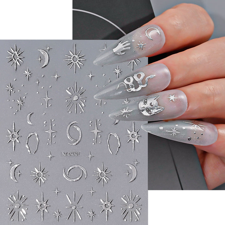 Nail Art Decorative Foil Stickers