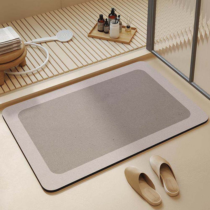 Decorative Oval Bath Mat
