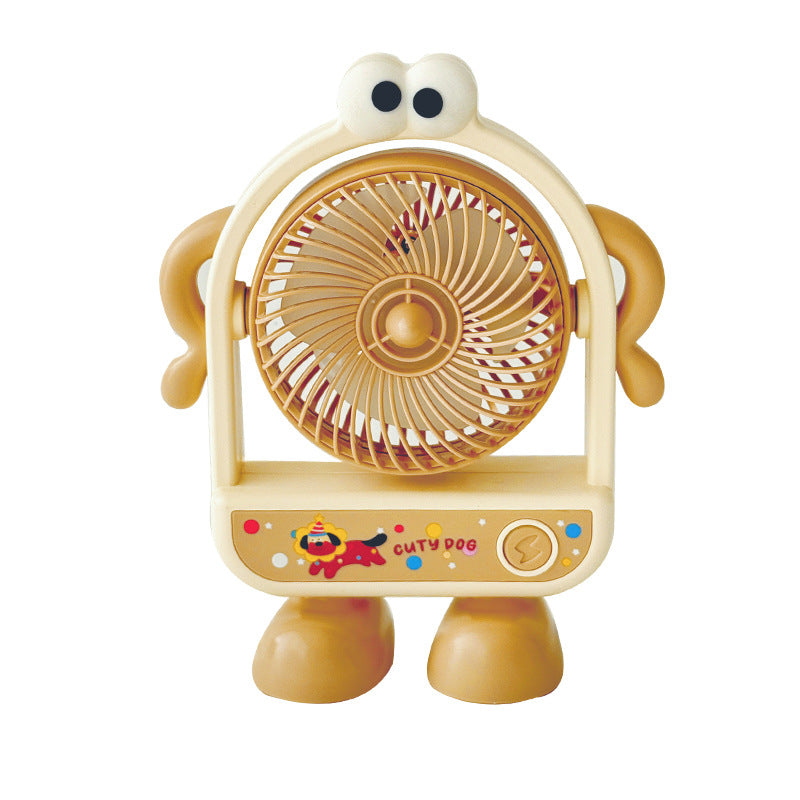 Unisex Portable Mini Stand Fan with Animal Design Kalsten