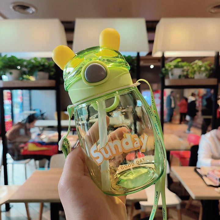 Women's Playful Water Bottle with Animal Ears Kalsten
