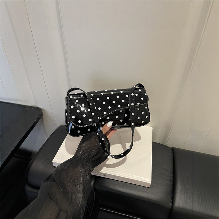 Polka Dot Mini Crossbody Handbag