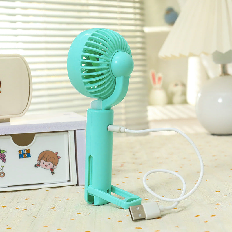Women Portable USB Lamp Fan with Innovative Design Kalsten
