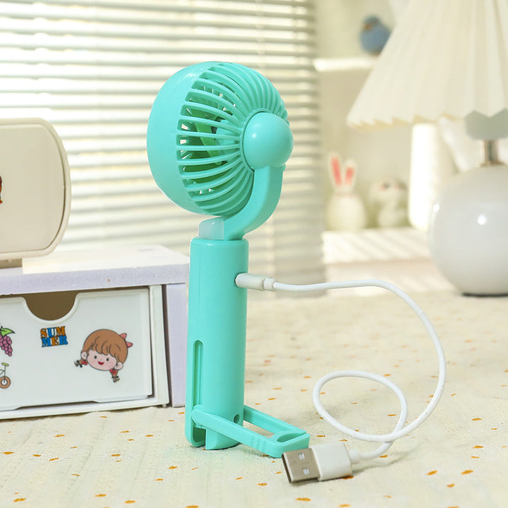 Women Portable USB Lamp Fan with Innovative Design Kalsten