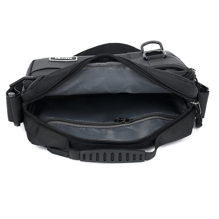 Multi-Pocket Utility Messenger Bag