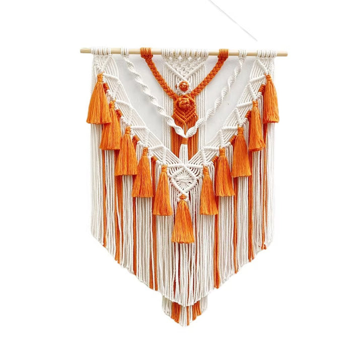 Macrame Wall Hanging with Fringes Kalsten