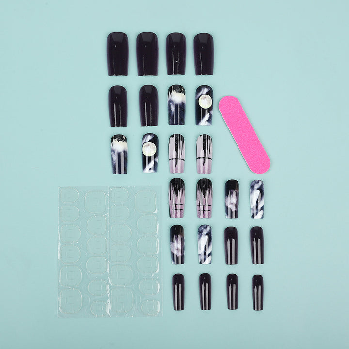 Set of artistic and decorative artificial nails Kalsten