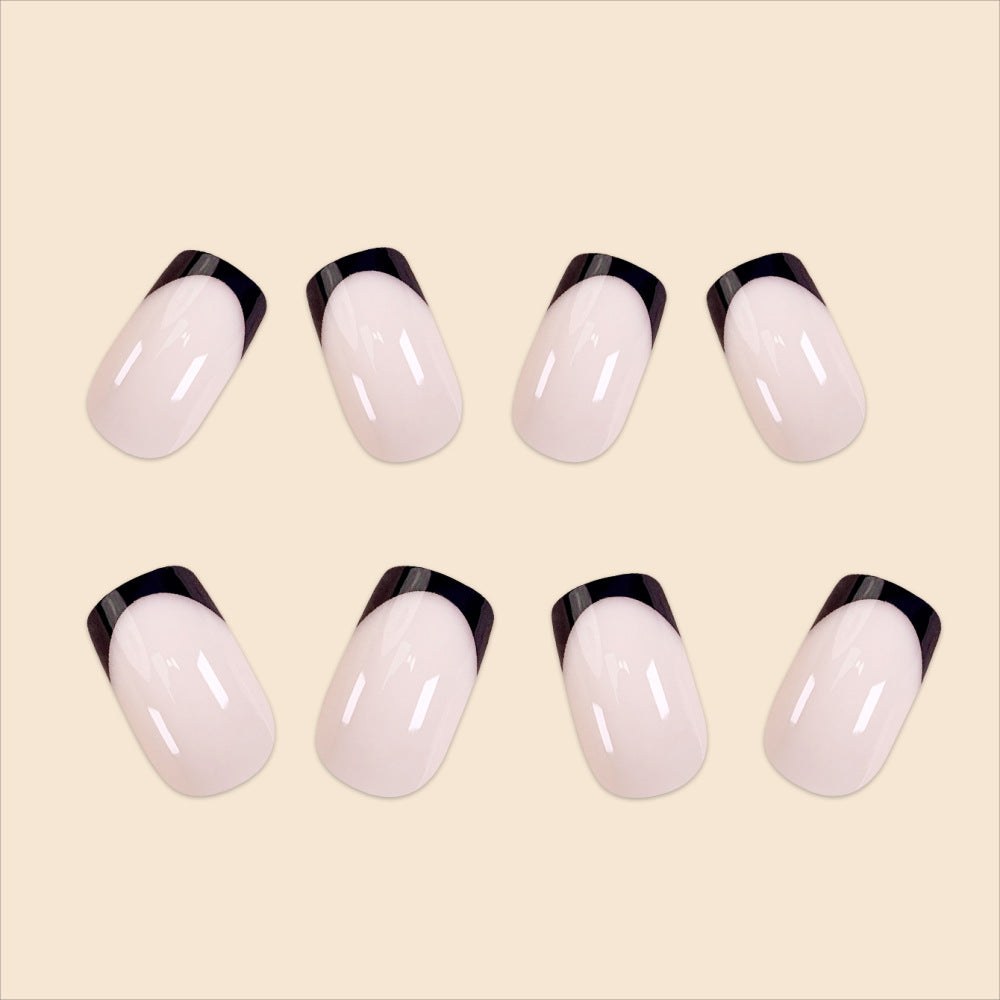 Elegant French Tip Nail Extensions
