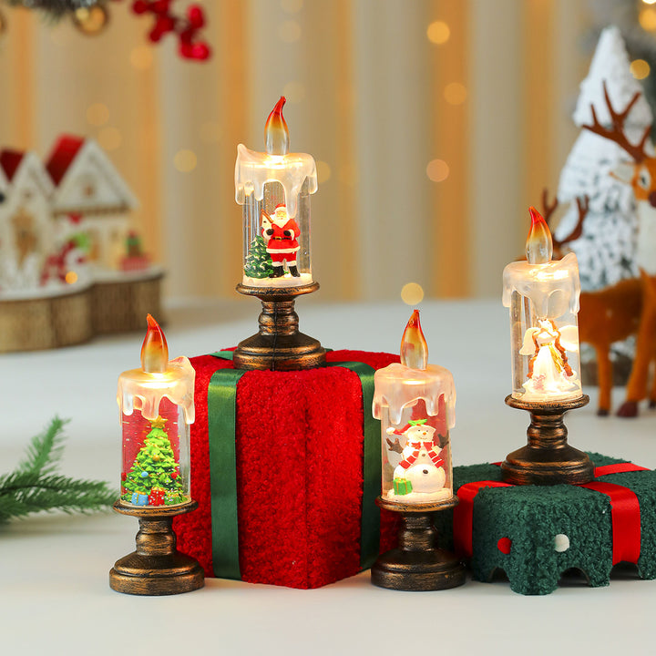 LED Snowman Candle Decoration Kalsten