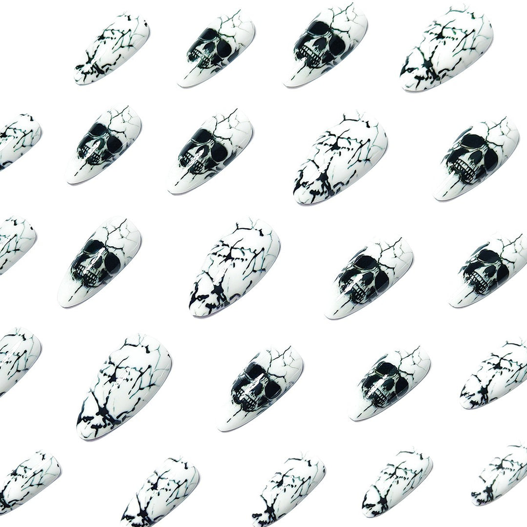 Artistic Skull Design Nail Wraps Kalsten