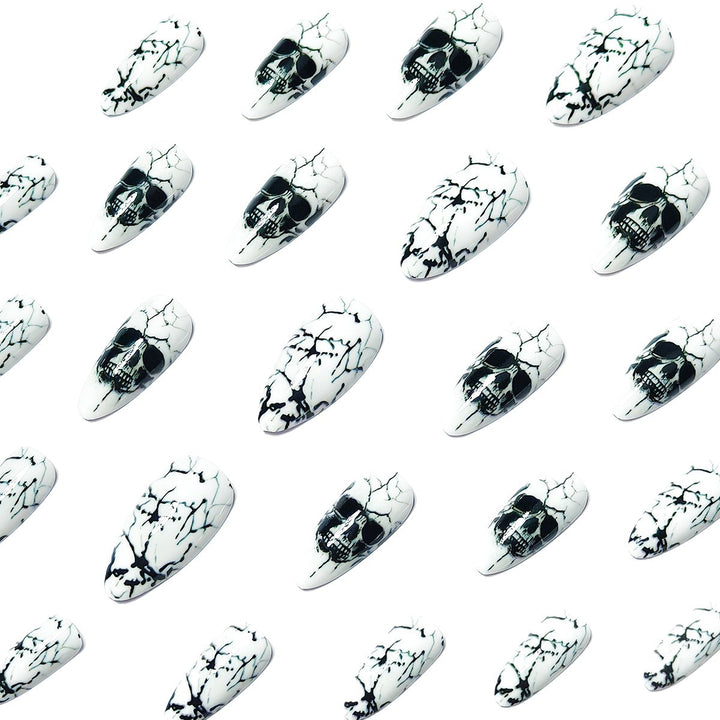 Artistic Skull Design Nail Wraps Kalsten