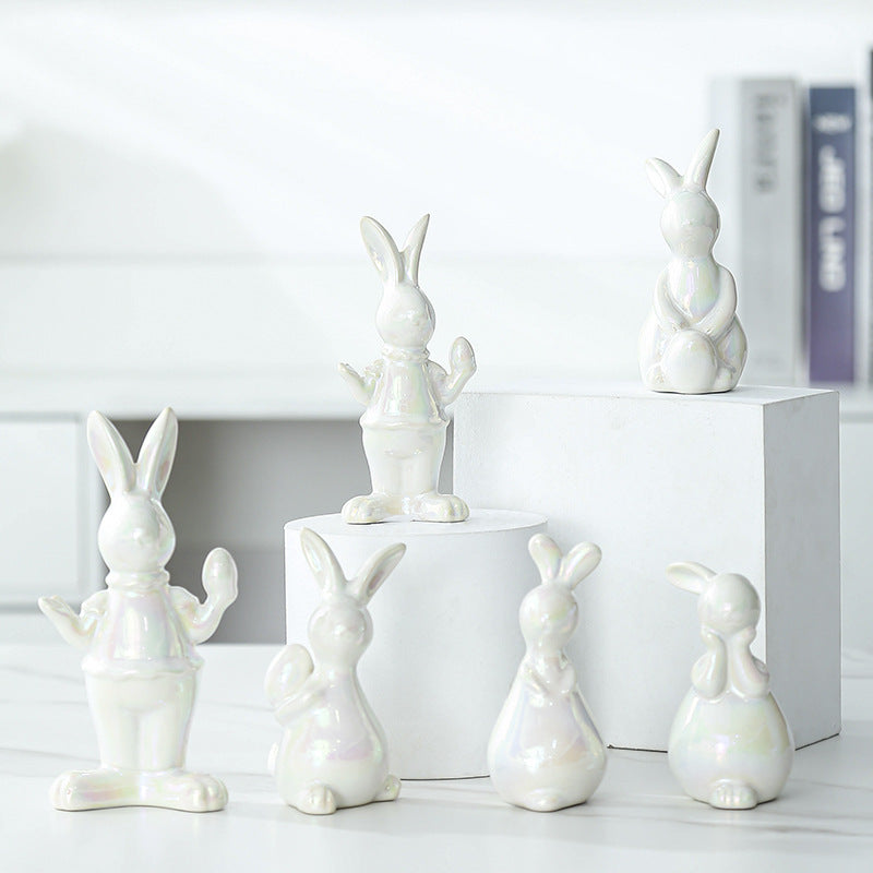 Decorative Ceramic Bunny Kalsten