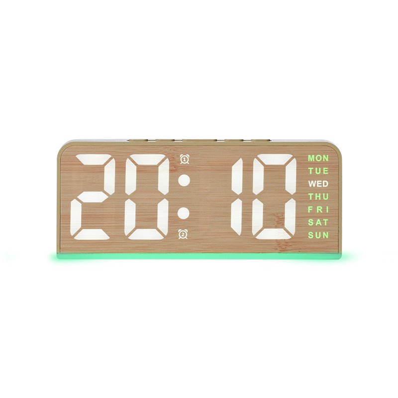 Digital Light Alarm Clock with Temperature Display Kalsten
