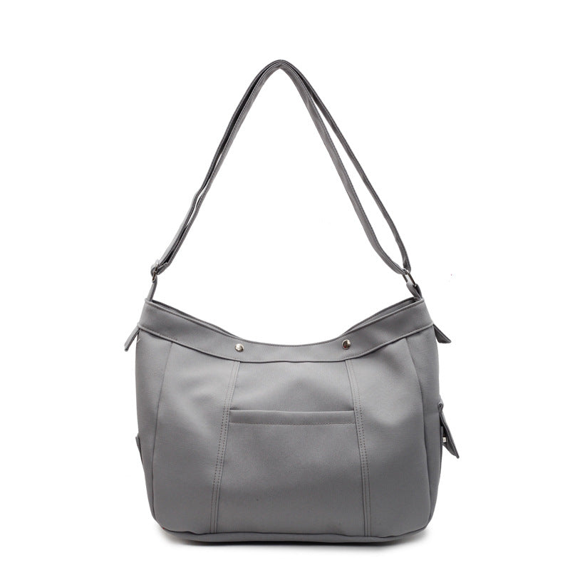 Stylish Leather Hobo Kalsten