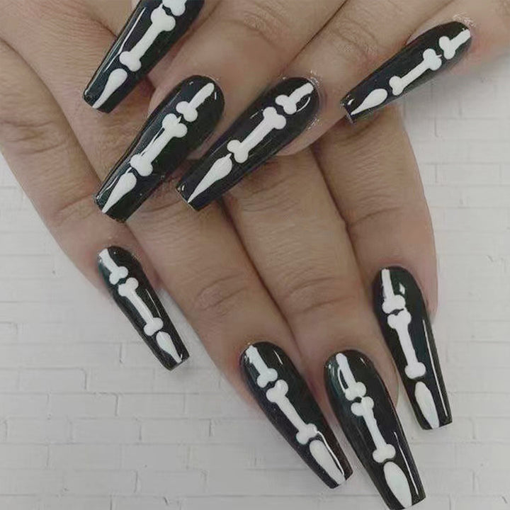 Artificial nail set with unique patterns Kalsten