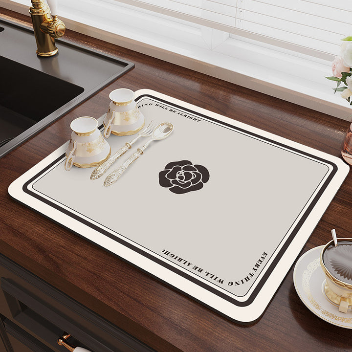 Geometric Patterned Kitchen Mat Kalsten