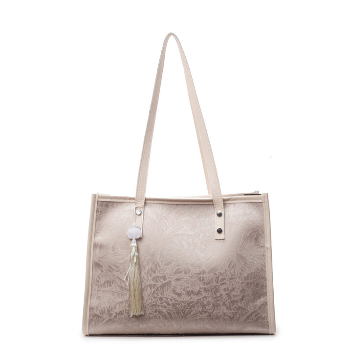 Elegant Textured Tote Bag