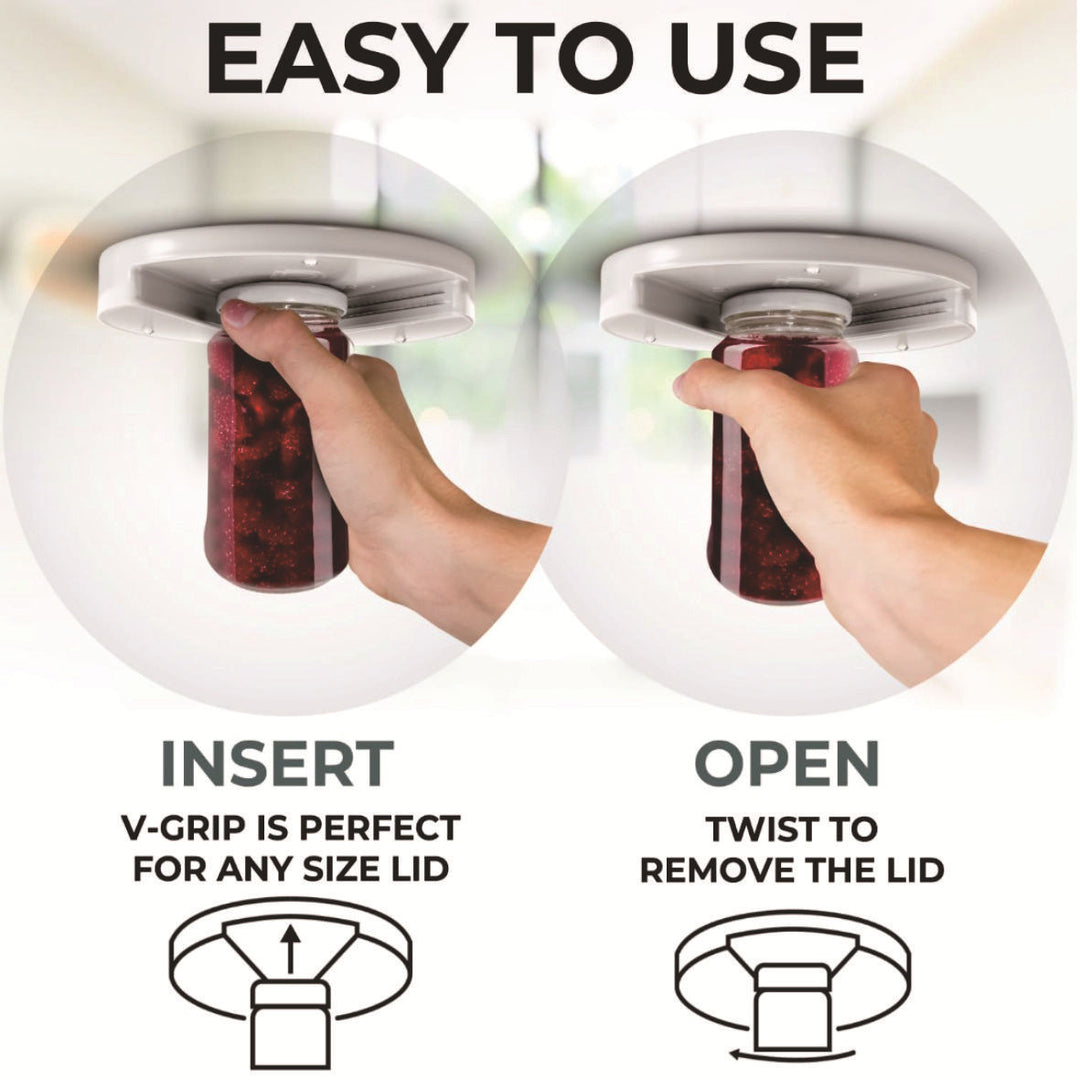Automatic Under Cabinet Mason Jar And Bottle Lid Opener
