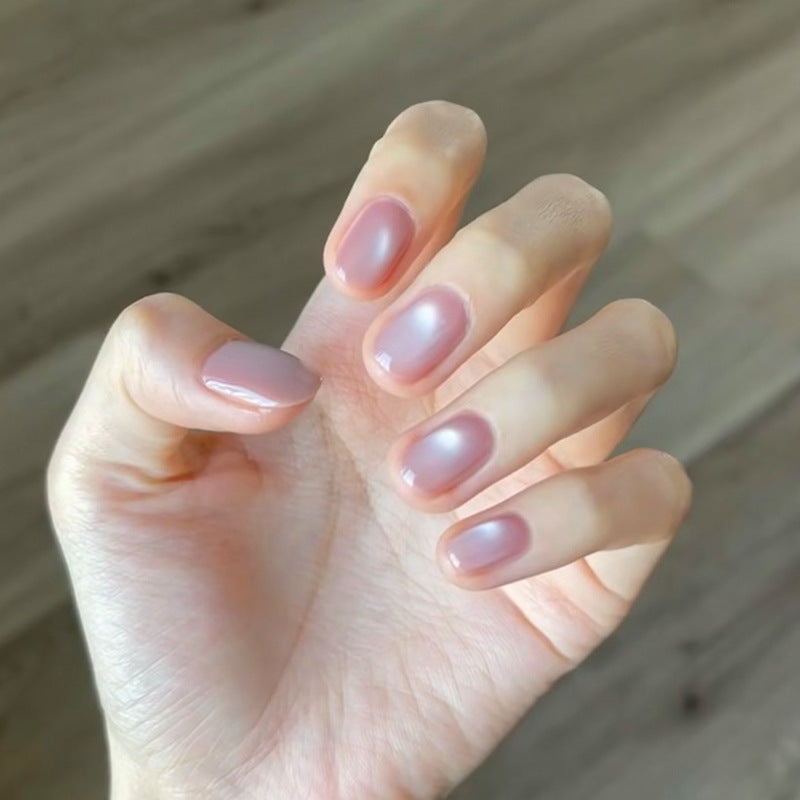 Natural Glossy Nail Art Kalsten