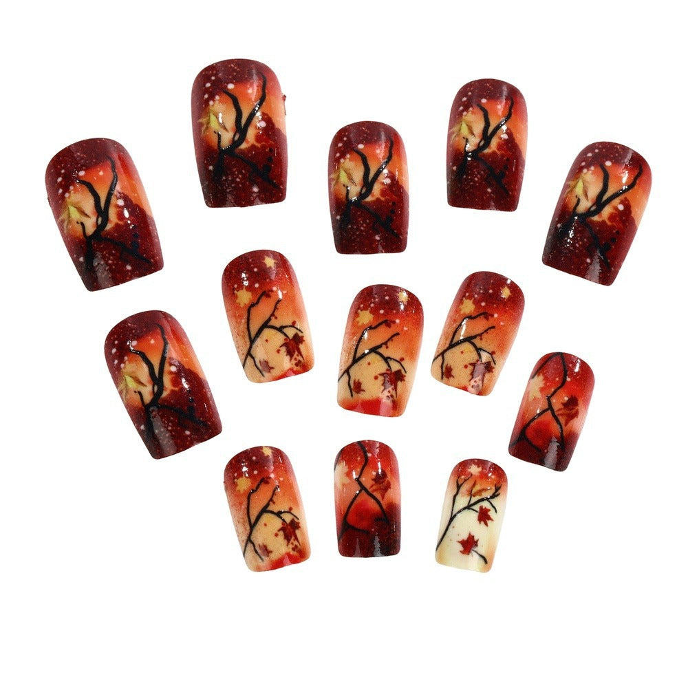 Artful Autumn Art Nails Kalsten