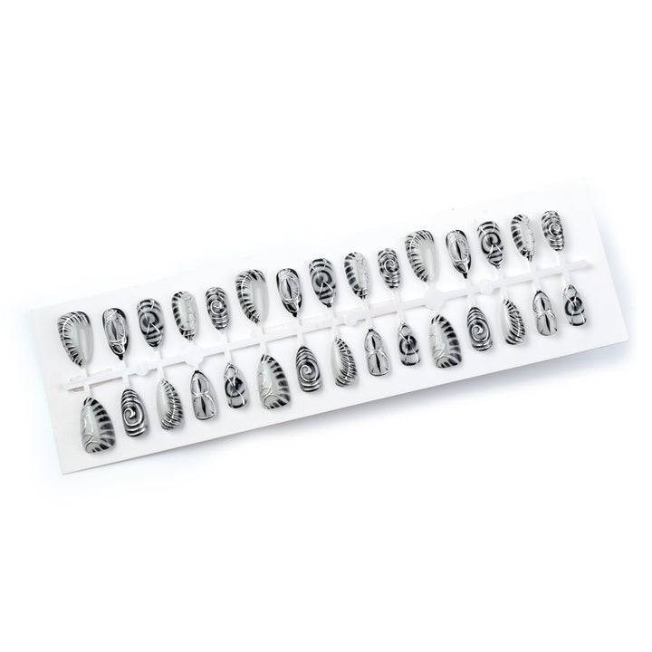 Gothic Fantasy Press-On Nail Art Set