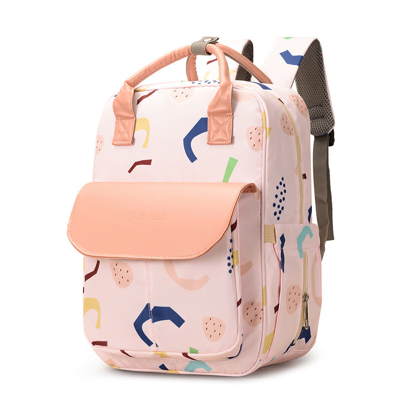 Cat Print Backpack Kalsten