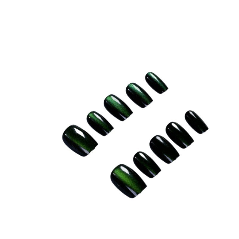 Artificial nails with shimmering metallic effect Kalsten