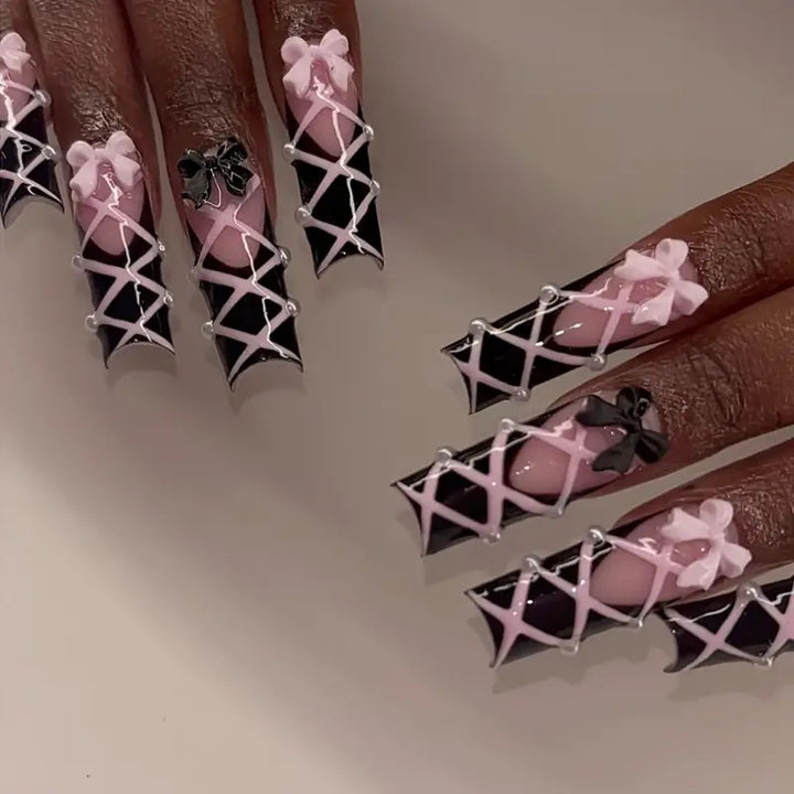 Artistic Statement Long Nail Enhancements Kalsten