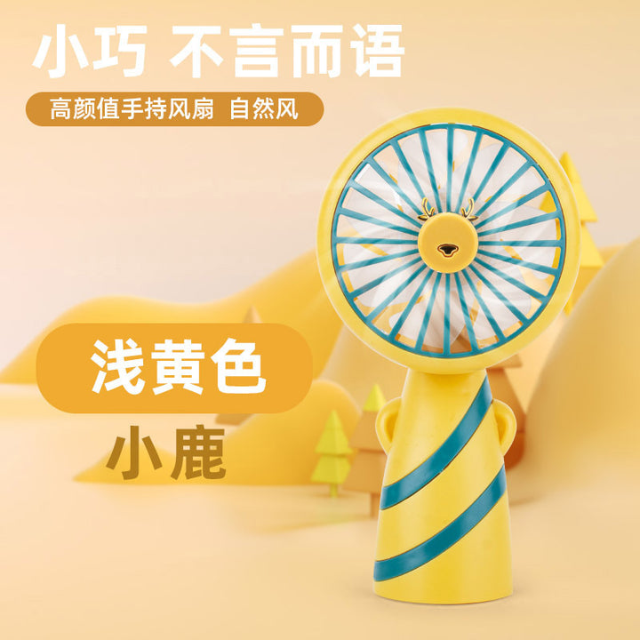 Women portable USB hand fan with cute design Kalsten