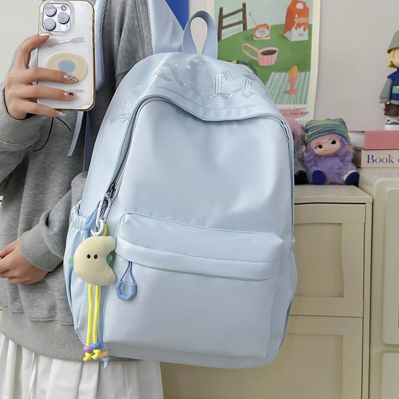 Fashionable backpack with removable charms Kalsten