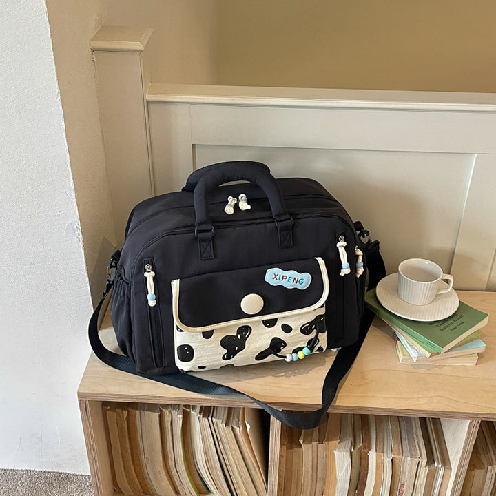Trendy Multi-Pocket Utility Duffle Bag Kalsten