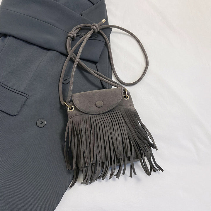 Bohemian Fringe Crossbody Bag Kalsten