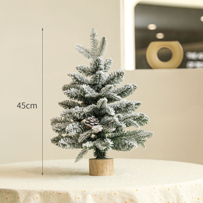 Decorative Mini Christmas Tree with LED Lights