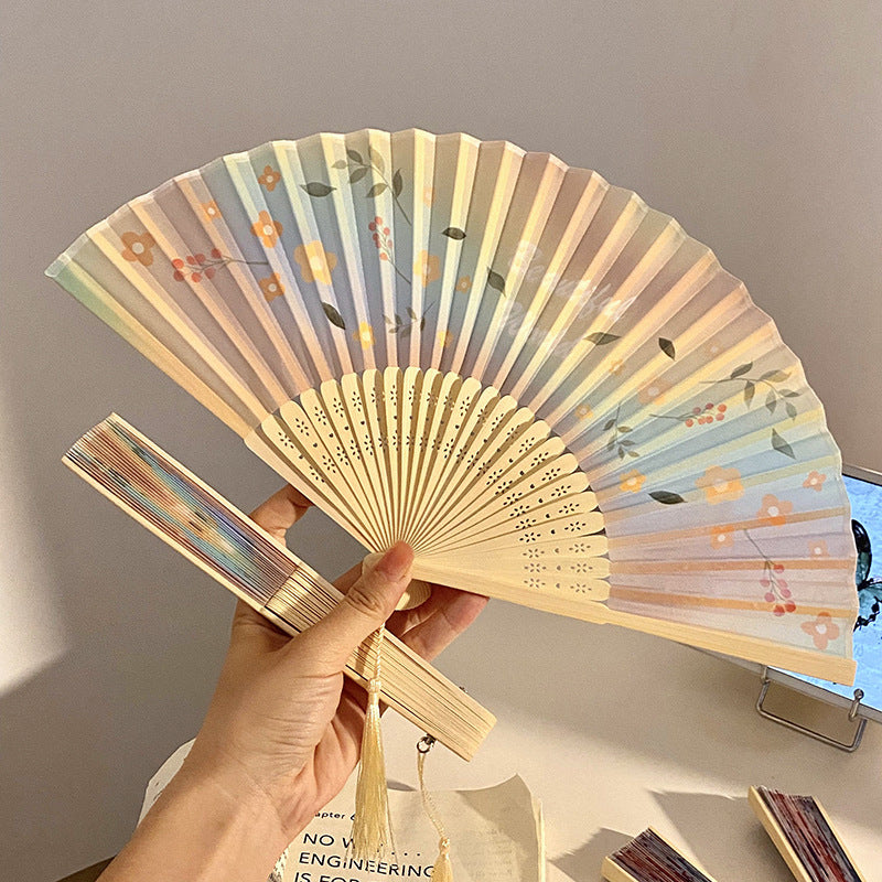 Hand fan made of high-quality natural material Kalsten