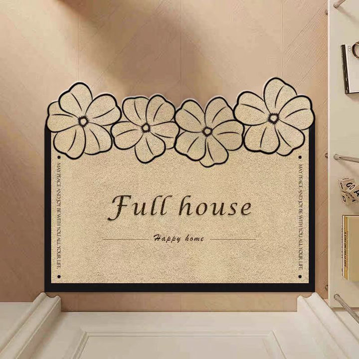 Floral Welcome Mat Kalsten