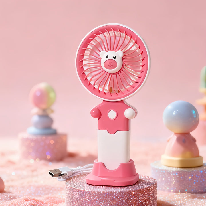 Ladies Portable USB Fan with Flexible Holder Kalsten