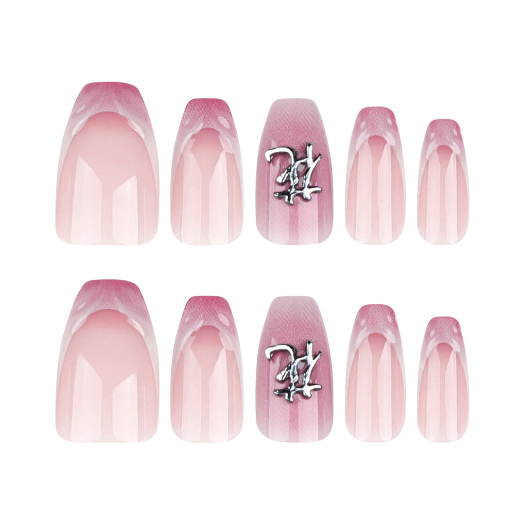 Artful stiletto nails with floral accents and 3D details Kalsten