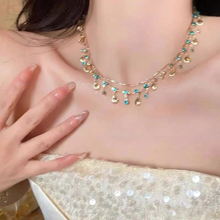 Elegant Gemstone Necklace Kalsten