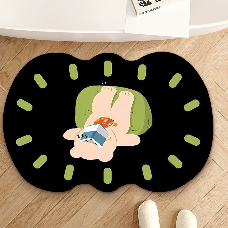 Cute Elephant-Themed Bath Mat
