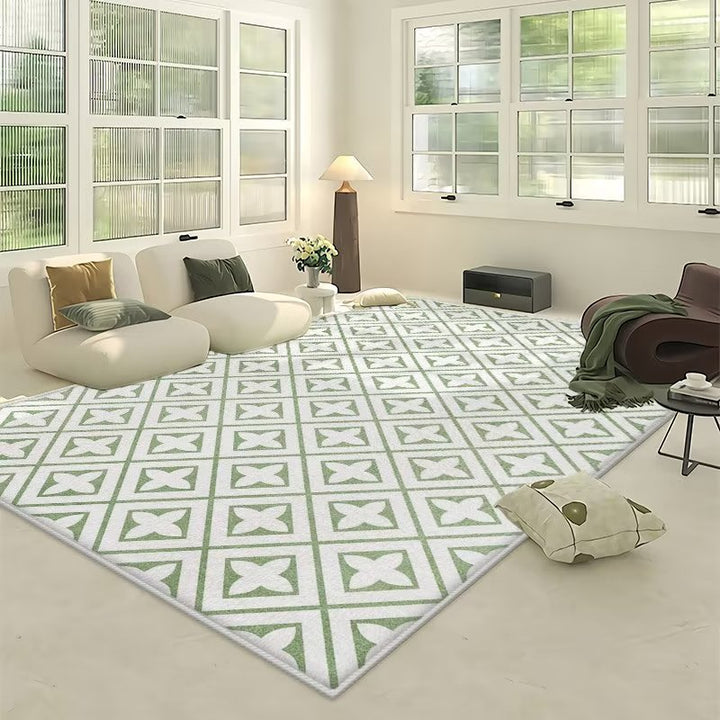 Geometric Pattern Area Rug Kalsten
